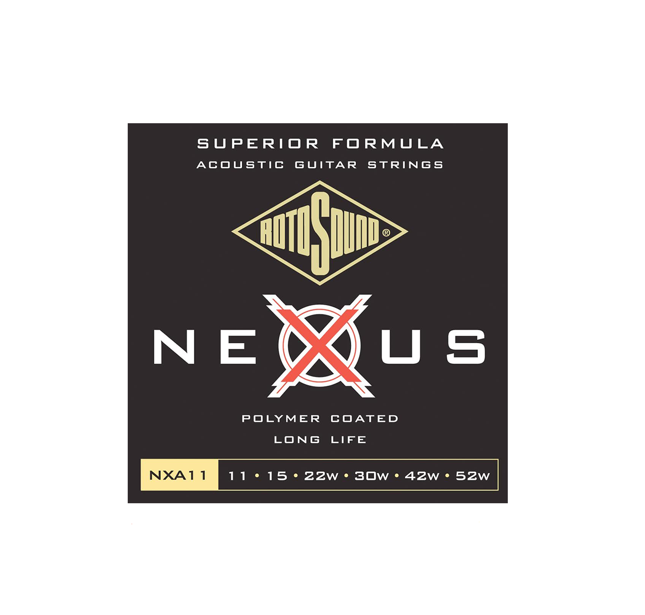 Rotosound Nexus Acoustic Coated Light Guitar Strings